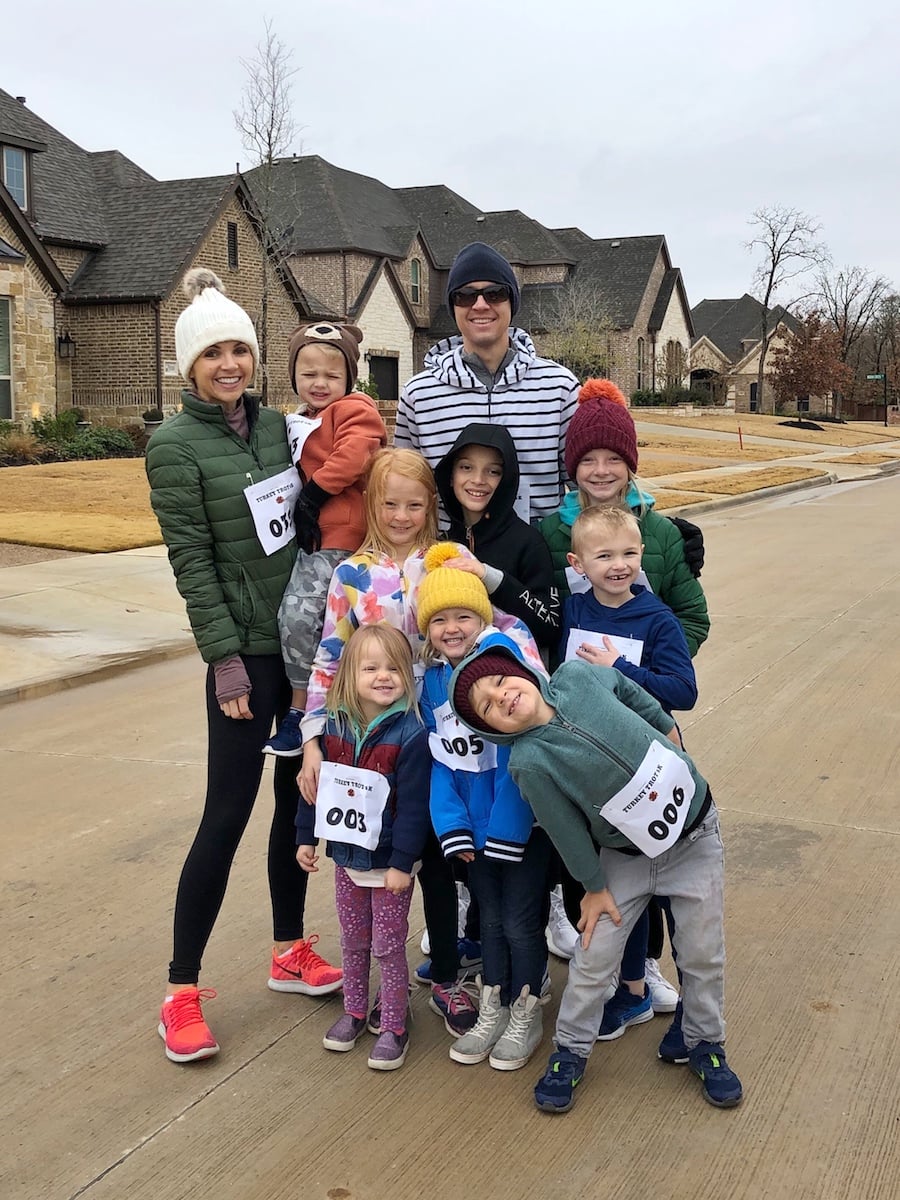 family turkey trot (how we plan ours) - merrick's art